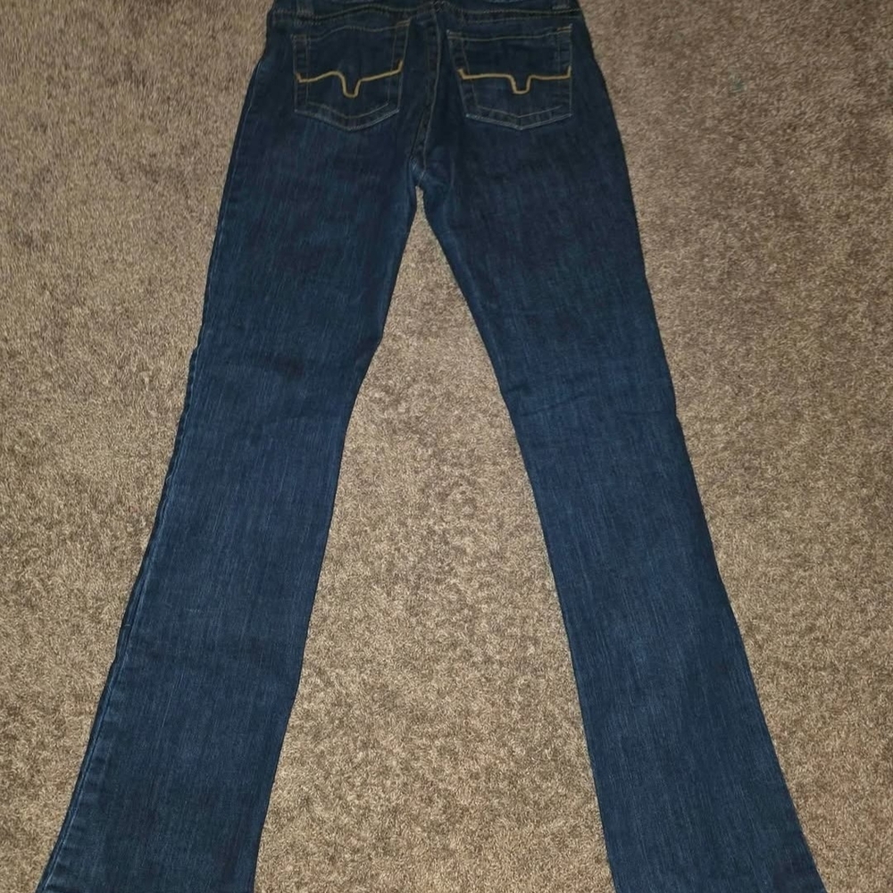 Kimes Ranch Dark Blue Flare Jeans